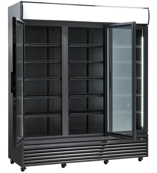 ScanDomestic SD 1502 BHE Displaykabinet til køleskab 1152 L Fritstående C ScanDomestic SD 1502 BHE Displaykabinet til køleskab 1152 L Fritstående C